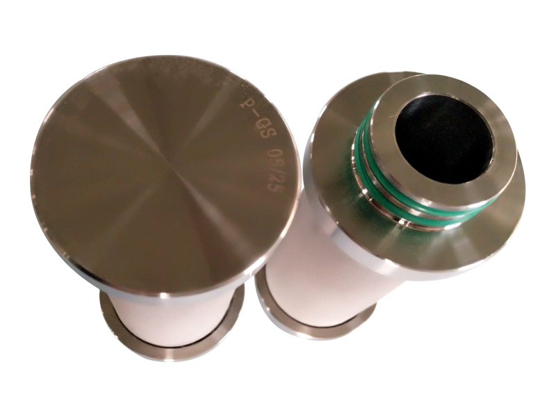 過濾蒸汽和侵蝕性液體氣體燒結不銹鋼濾芯 P-GS 05/25