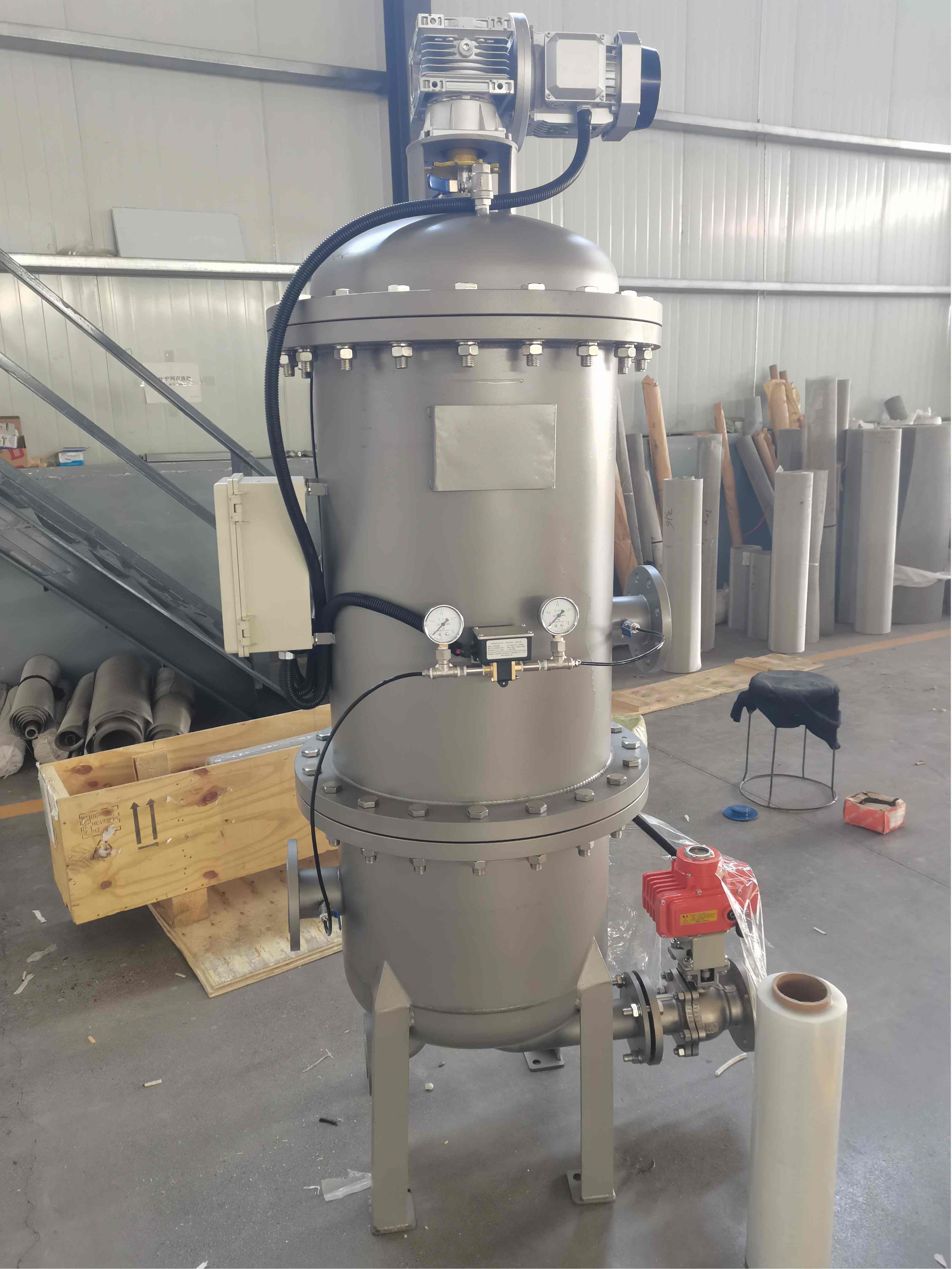 不銹鋼自清洗過(guò)濾器-新鄉(xiāng)伊卡過(guò)濾